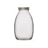 BPAD11412(4) צנצנת דבש מזכוכית 11oz BPAD11412(4) צנצנת דבש מזכוכית 11oz