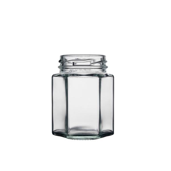 برطمان سداسي الشكل BPC-042 سعة 145 مل برطمان سداسي الشكل BPC-042 سعة 145 مل