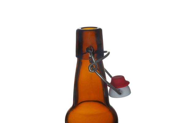 ขวดเบียร์ทรงสวิง เคลือบสีเหลืองอำพัน BPDD20568 ขวดเบียร์ทรงสวิง เคลือบสีเหลืองอำพัน BPDD20568