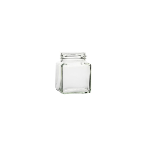6oz square jar 58mm, C-125