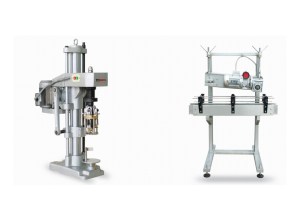 4FG-I 防盗盖封口机 YGD-III轨道式塑防压盖机 Tamper-Evident Cap Sealing Machine Track-type Plastic Anti-Theft Cap Sealing Machine