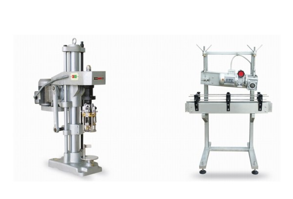 4FG-I 防盗盖封口机 YGD-III轨道式塑防压盖机 Tamper-Evident Cap Sealing Machine Track-type Plastic Anti-Theft Cap Sealing Machine